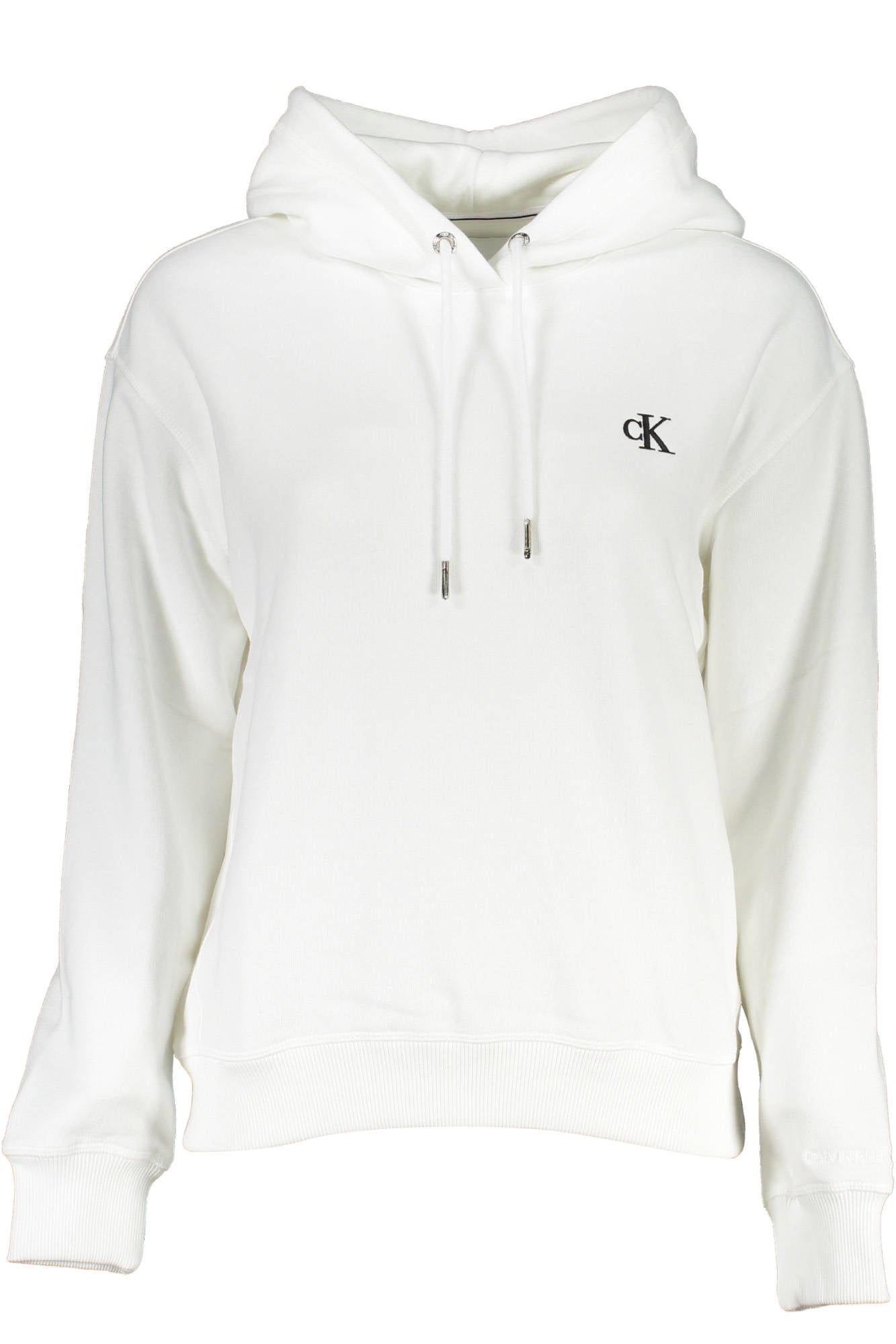 CALVIN KLEIN FELPA SENZA ZIP DONNA BIANCO