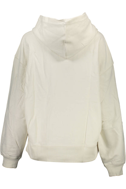 CALVIN KLEIN FELPA SENZA ZIP DONNA BIANCO