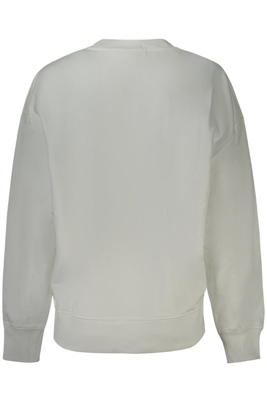 CALVIN KLEIN FELPA SENZA ZIP DONNA BIANCO