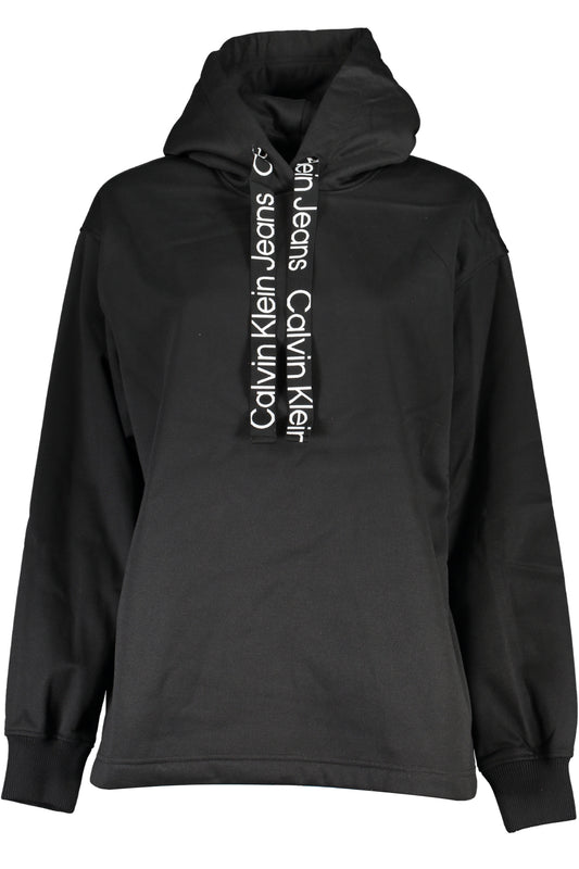 CALVIN KLEIN FELPA SENZA ZIP DONNA NERO