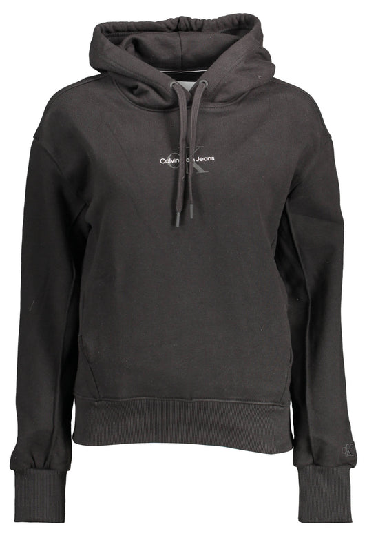 CALVIN KLEIN FELPA SENZA ZIP DONNA NERO