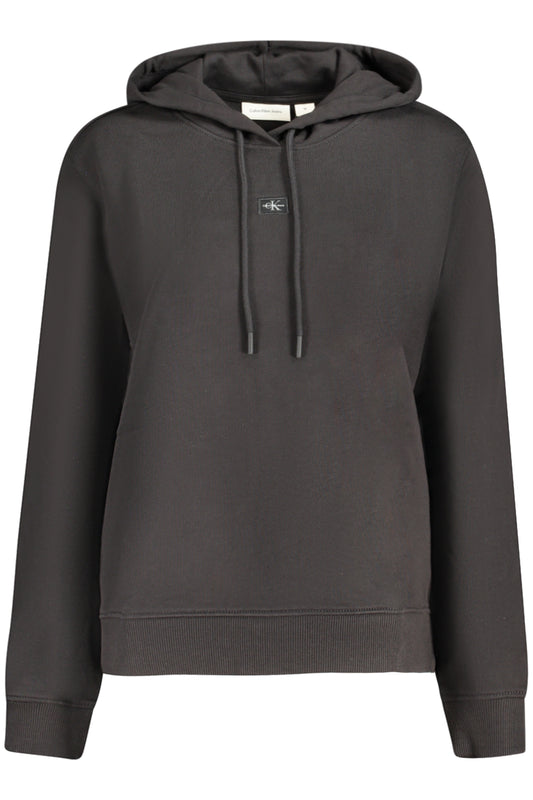 CALVIN KLEIN FELPA SENZA ZIP DONNA NERO