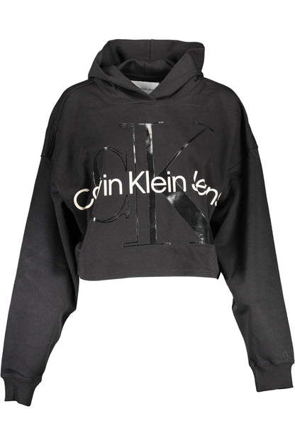 CALVIN KLEIN FELPA SENZA ZIP DONNA NERO