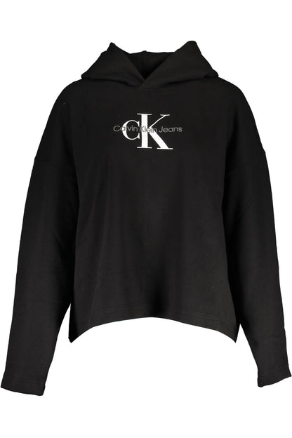 CALVIN KLEIN FELPA SENZA ZIP DONNA NERO