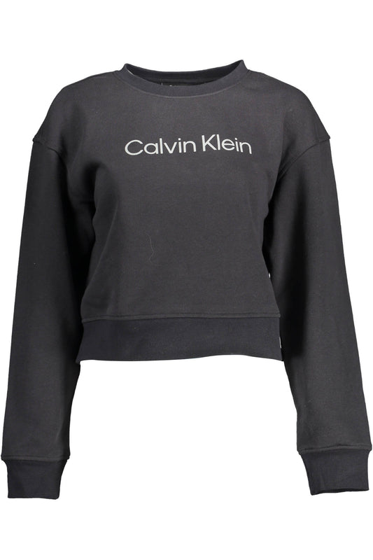CALVIN KLEIN FELPA SENZA ZIP DONNA NERO