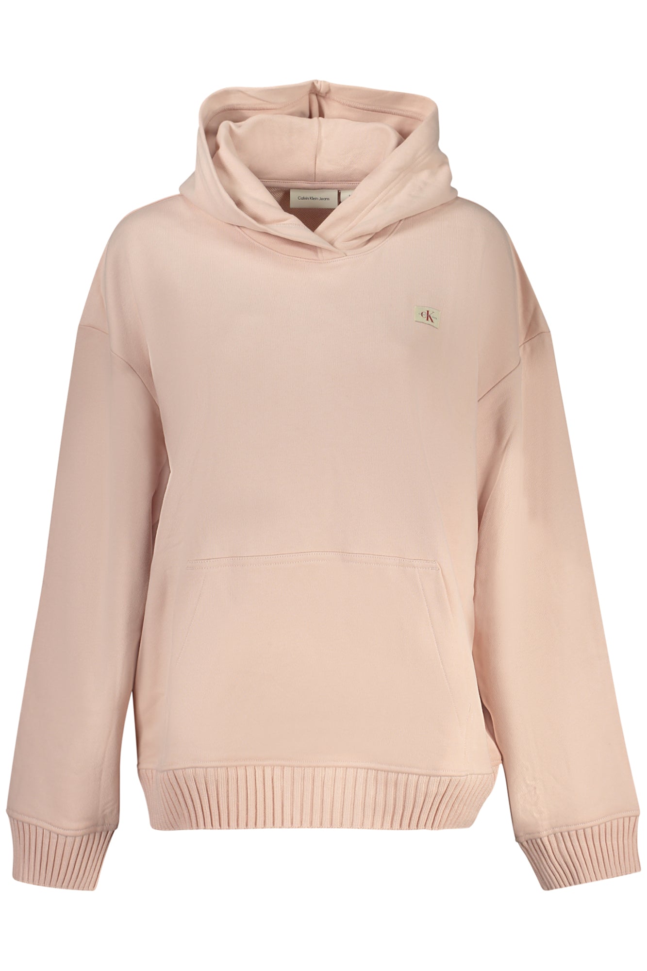 CALVIN KLEIN FELPA SENZA ZIP DONNA ROSA