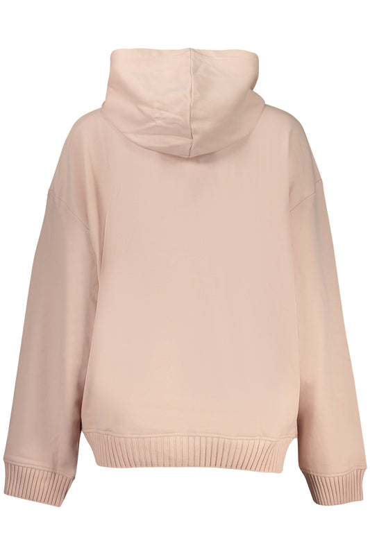CALVIN KLEIN FELPA SENZA ZIP DONNA ROSA