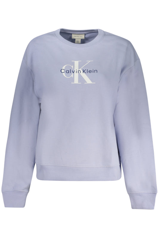CALVIN KLEIN FELPA SENZA ZIP DONNA VIOLA