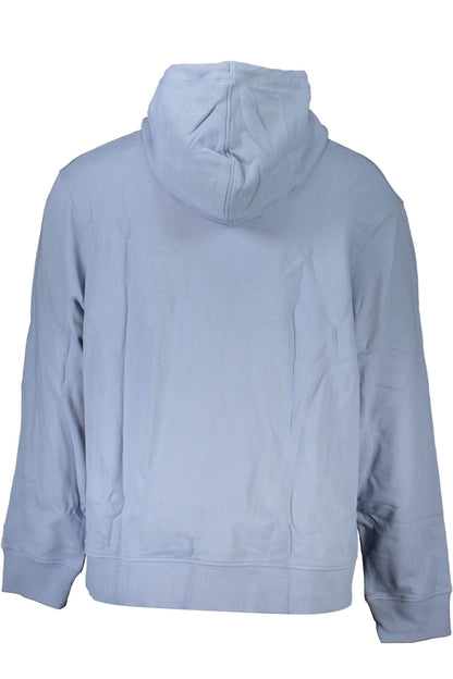 CALVIN KLEIN FELPA SENZA ZIP UOMO AZZURRO