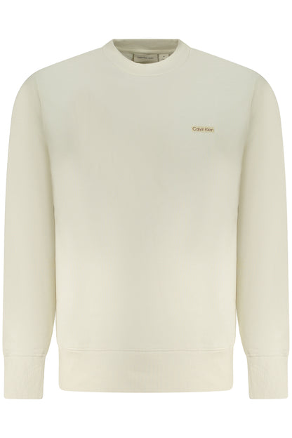 CALVIN KLEIN FELPA SENZA ZIP UOMO BEIGE