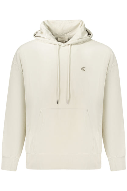 CALVIN KLEIN FELPA SENZA ZIP UOMO BEIGE