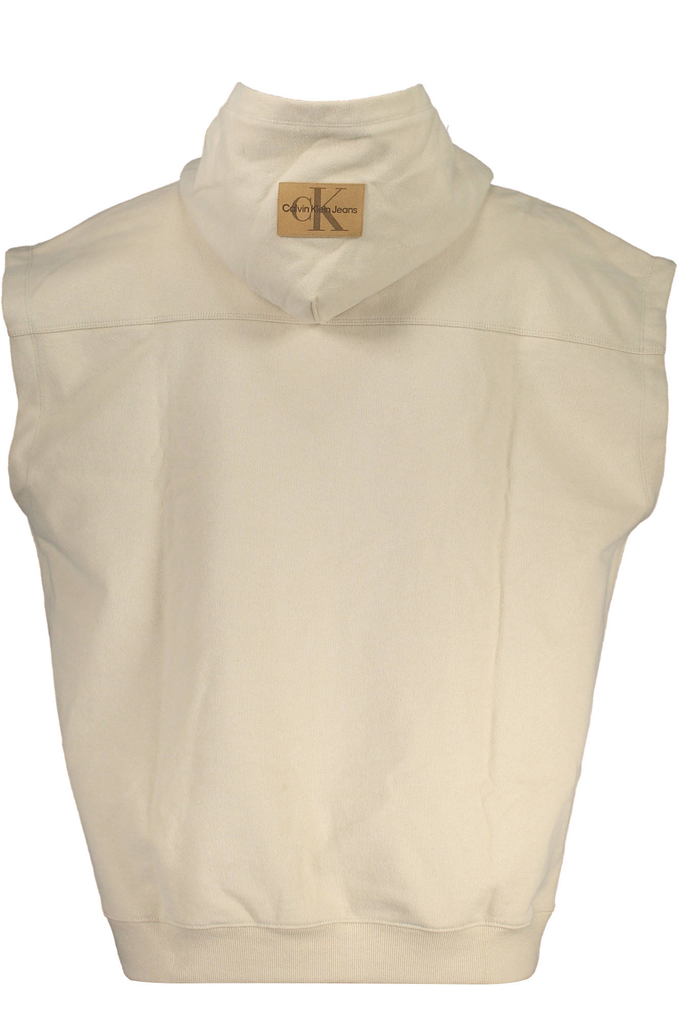 CALVIN KLEIN FELPA SENZA ZIP UOMO BEIGE