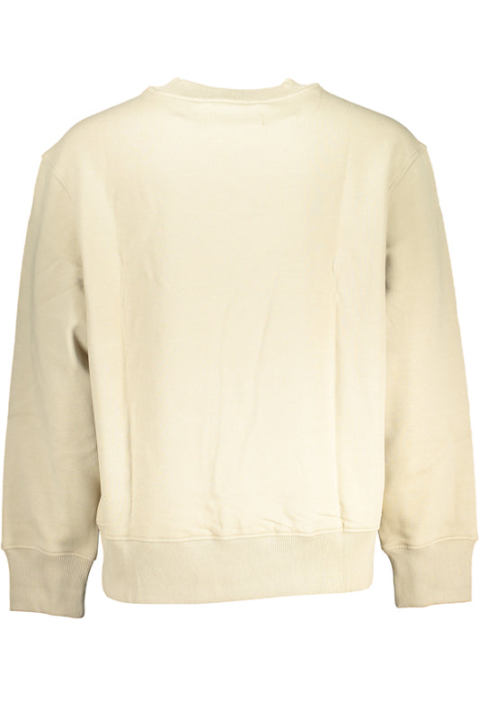 CALVIN KLEIN FELPA SENZA ZIP UOMO BEIGE