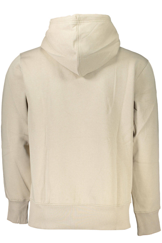 CALVIN KLEIN FELPA SENZA ZIP UOMO BEIGE