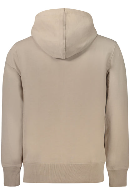 CALVIN KLEIN FELPA SENZA ZIP UOMO BEIGE