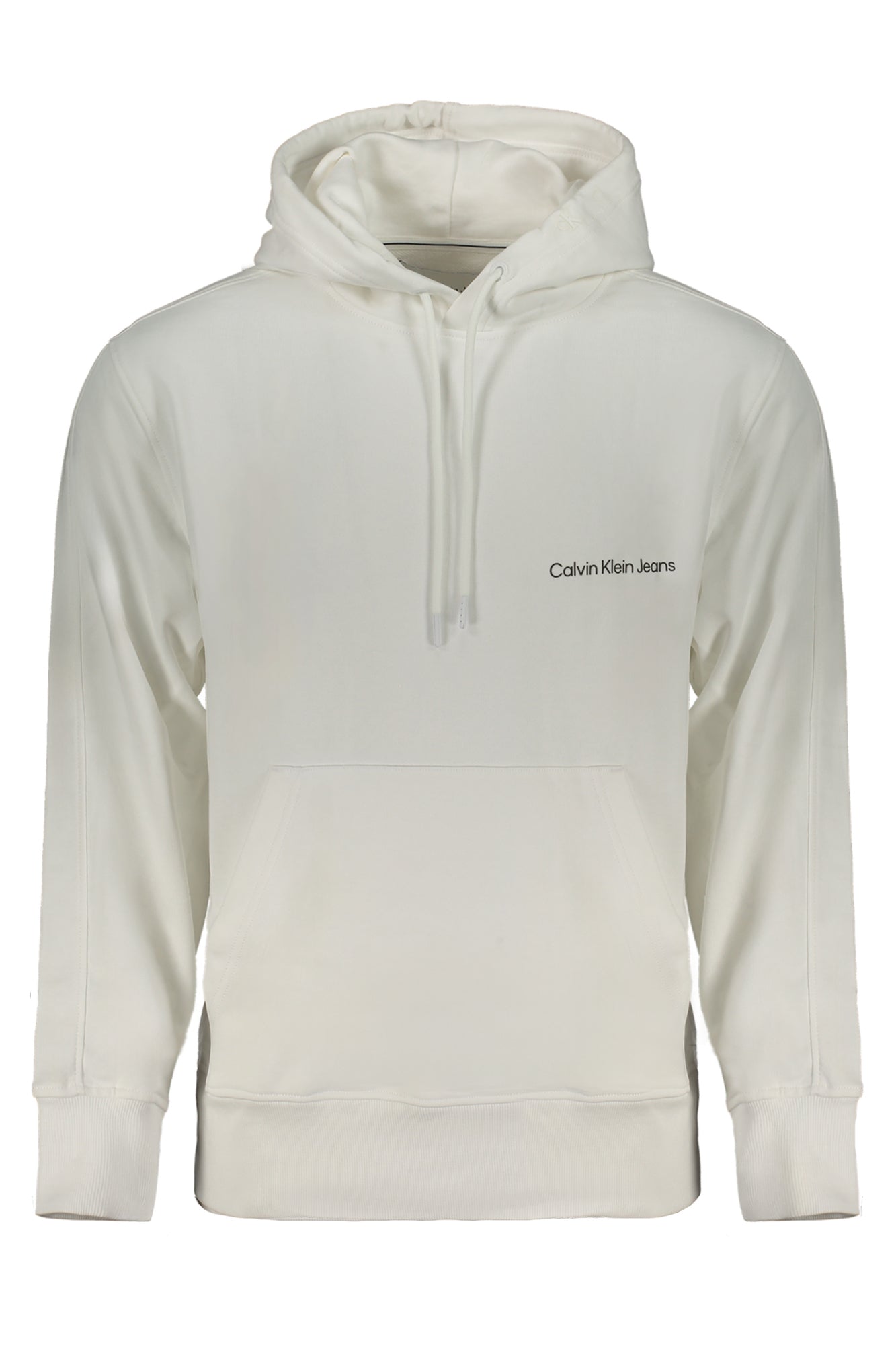 CALVIN KLEIN FELPA SENZA ZIP UOMO BIANCO
