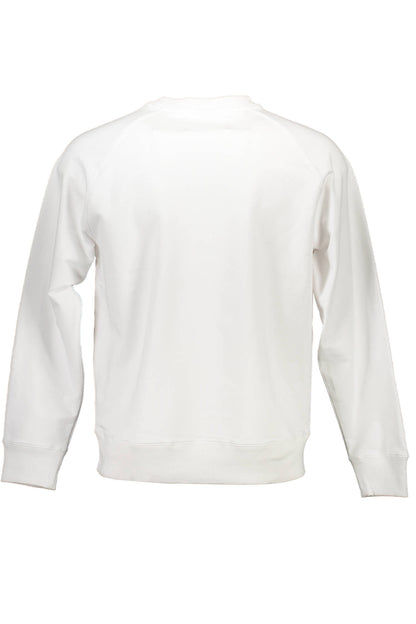 CALVIN KLEIN FELPA SENZA ZIP UOMO BIANCO