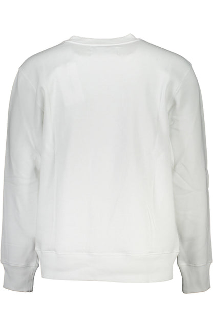 CALVIN KLEIN FELPA SENZA ZIP UOMO BIANCO