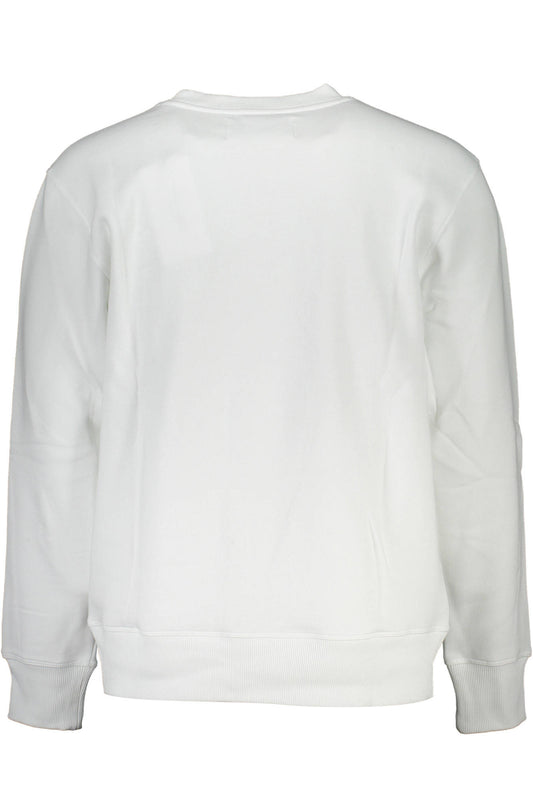 CALVIN KLEIN FELPA SENZA ZIP UOMO BIANCO