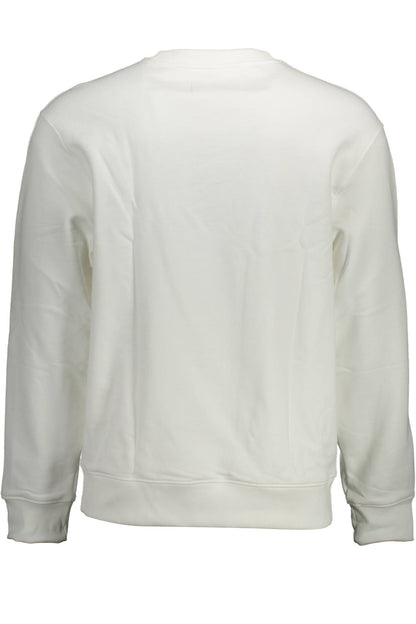 CALVIN KLEIN FELPA SENZA ZIP UOMO BIANCO