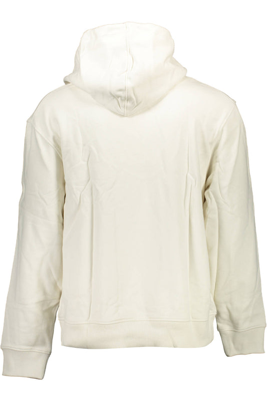 CALVIN KLEIN FELPA SENZA ZIP UOMO BIANCO