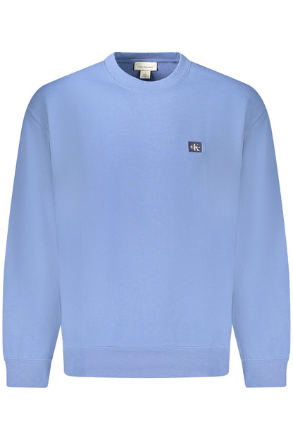 CALVIN KLEIN FELPA SENZA ZIP UOMO BLU