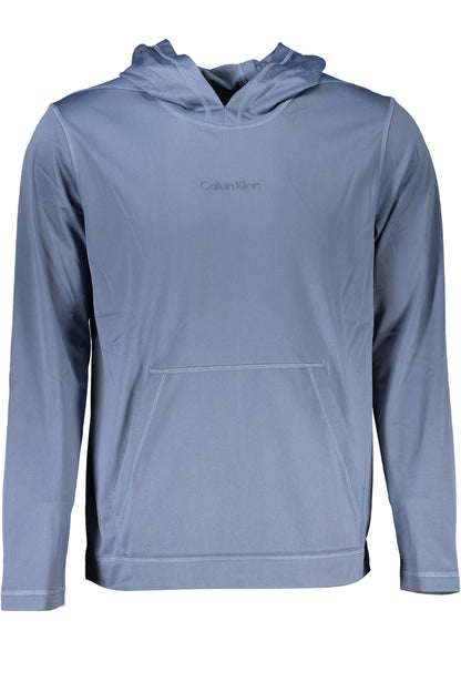 CALVIN KLEIN FELPA SENZA ZIP UOMO BLU