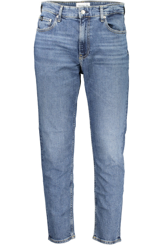 CALVIN KLEIN FELPA SENZA ZIP UOMO BLU