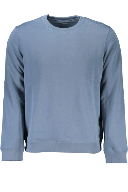 CALVIN KLEIN FELPA SENZA ZIP UOMO BLU