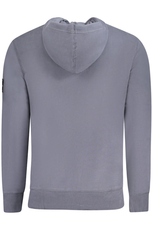 CALVIN KLEIN FELPA SENZA ZIP UOMO BLU