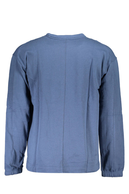 CALVIN KLEIN FELPA SENZA ZIP UOMO BLU