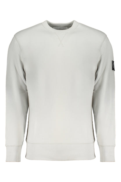 CALVIN KLEIN FELPA SENZA ZIP UOMO GRIGIO