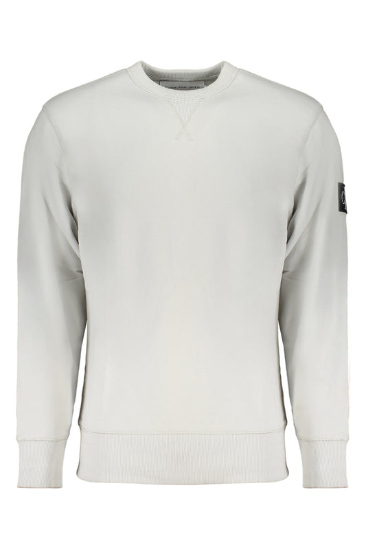 CALVIN KLEIN FELPA SENZA ZIP UOMO GRIGIO