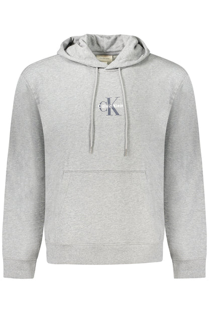 CALVIN KLEIN FELPA SENZA ZIP UOMO GRIGIO