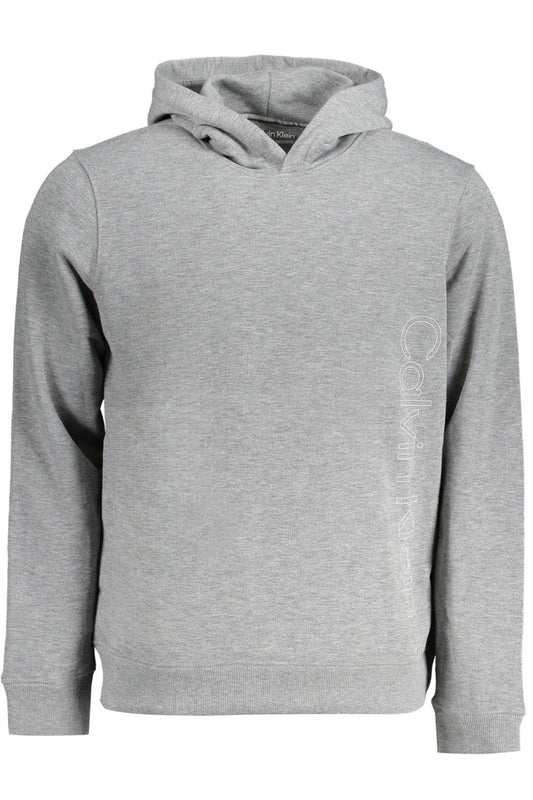 CALVIN KLEIN FELPA SENZA ZIP UOMO GRIGIO