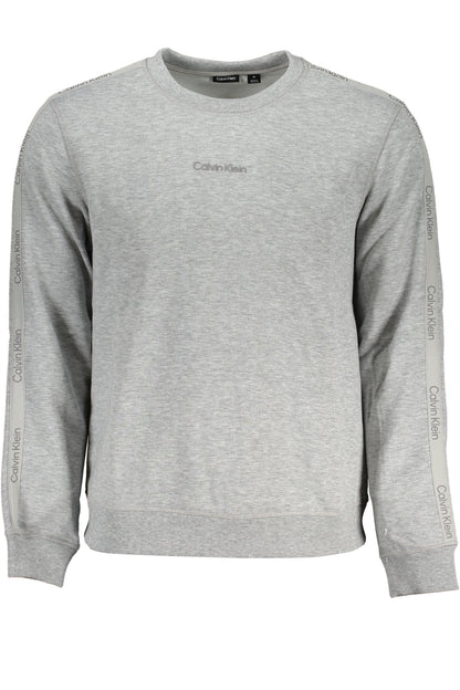 CALVIN KLEIN FELPA SENZA ZIP UOMO GRIGIO