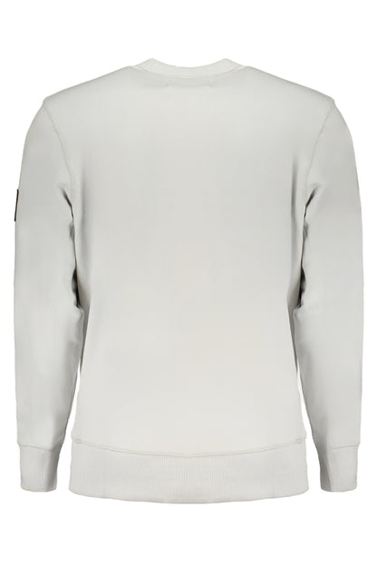 CALVIN KLEIN FELPA SENZA ZIP UOMO GRIGIO