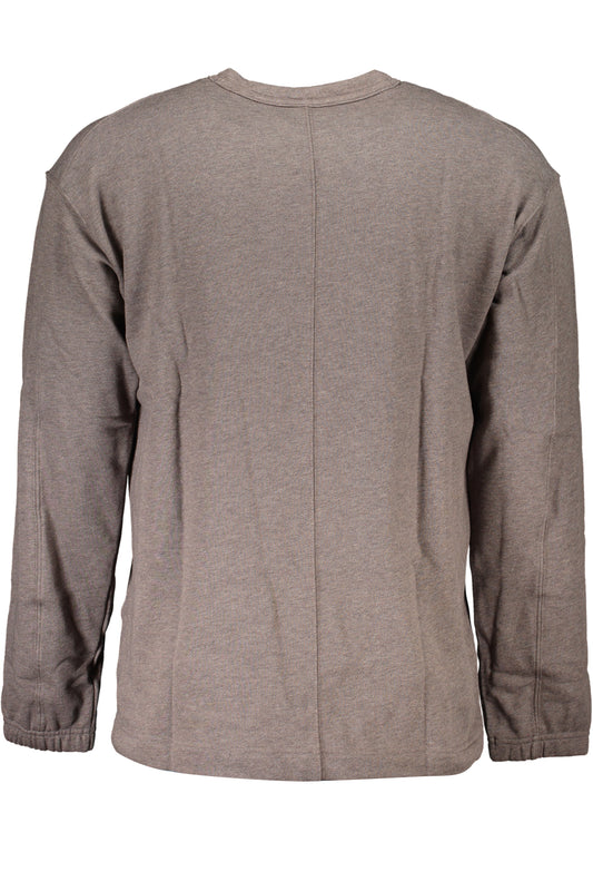 CALVIN KLEIN FELPA SENZA ZIP UOMO MARRONE