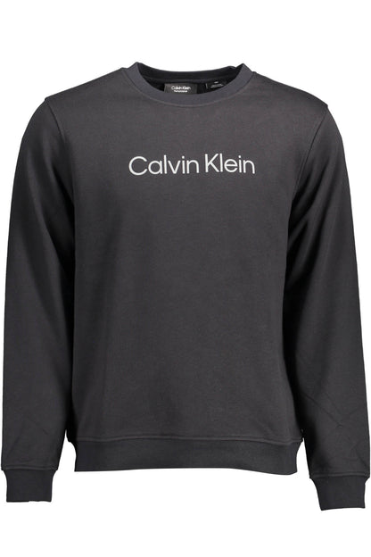CALVIN KLEIN FELPA SENZA ZIP UOMO NERO