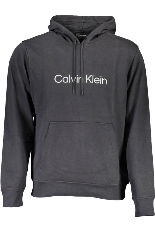 CALVIN KLEIN FELPA SENZA ZIP UOMO NERO