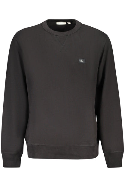 CALVIN KLEIN FELPA SENZA ZIP UOMO NERO