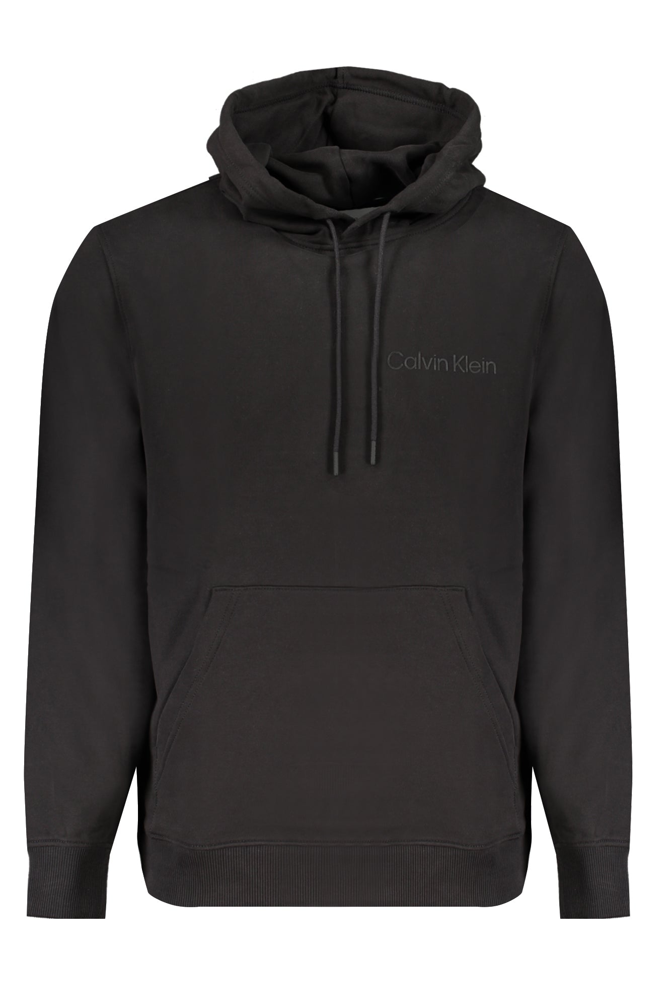 CALVIN KLEIN FELPA SENZA ZIP UOMO NERO