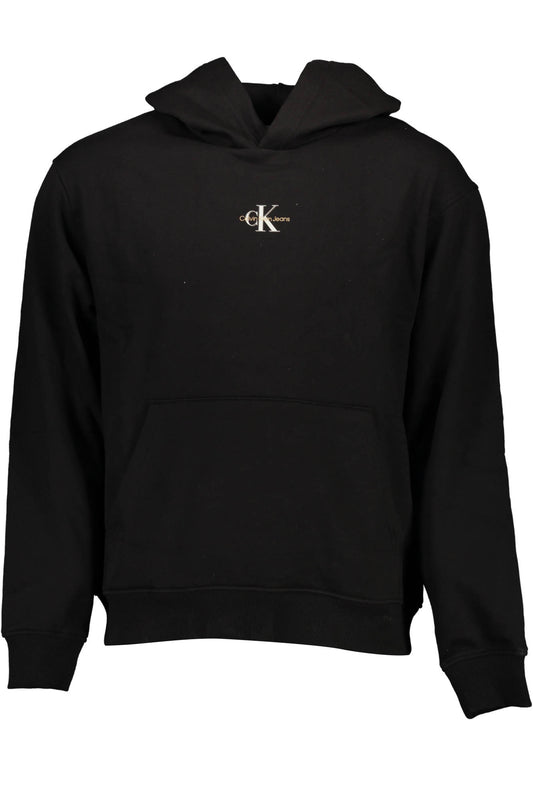 CALVIN KLEIN FELPA SENZA ZIP UOMO NERO