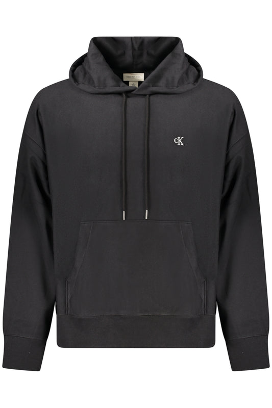 CALVIN KLEIN FELPA SENZA ZIP UOMO NERO