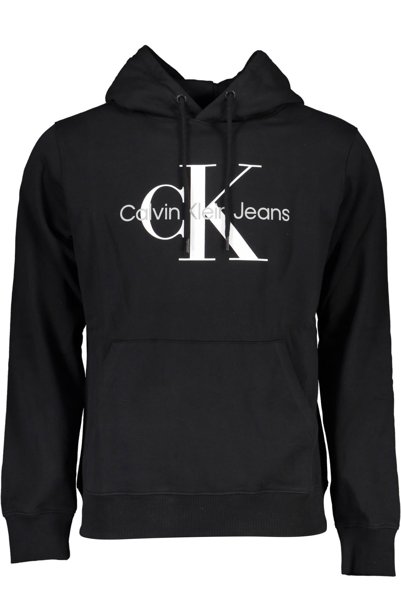 CALVIN KLEIN FELPA SENZA ZIP UOMO NERO