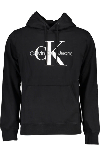 CALVIN KLEIN FELPA SENZA ZIP UOMO NERO