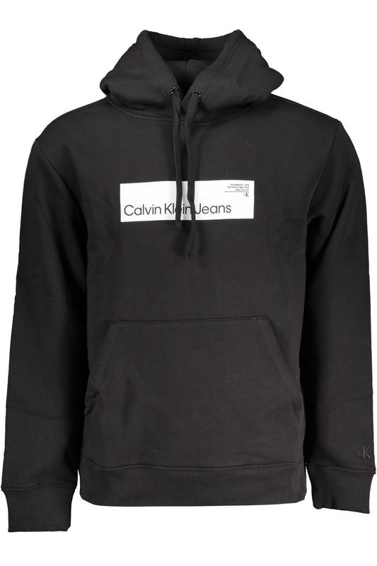 CALVIN KLEIN FELPA SENZA ZIP UOMO NERO