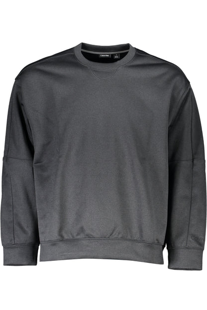 CALVIN KLEIN FELPA SENZA ZIP UOMO NERO