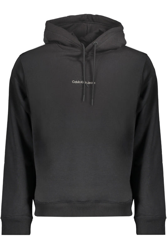 CALVIN KLEIN FELPA SENZA ZIP UOMO NERO