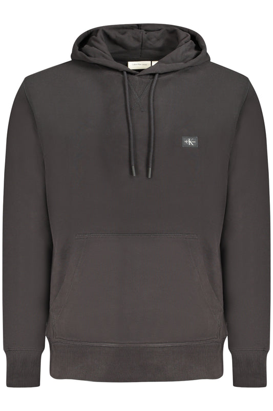 CALVIN KLEIN FELPA SENZA ZIP UOMO NERO